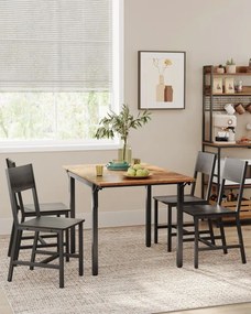 Set dvoch jedálenských stoličiek LDC092B04 (2 ks)