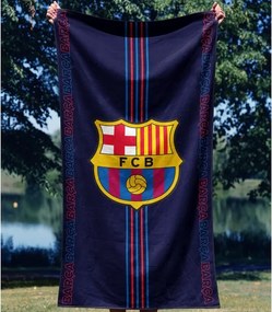 TipTrade Bavlnená froté osuška 70x140 cm - Barcelona Racing