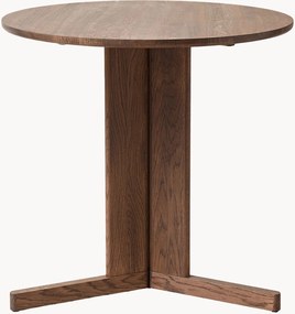 Okrúhly skladací jedálenský stôl Trefoil, Ø 75 cm
