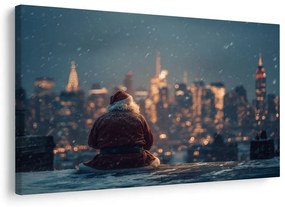 Obraz santa vo veľkomeste