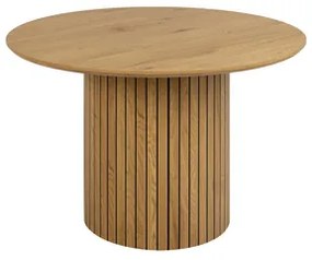 Okrúhly stôl ORBIS s lamelami 120 cm