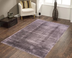 Berfin Dywany, Kusový koberec MICROSOFT 8301 Dark lila, 80x150, fialová, obývacia izba