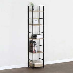 BONTEC Regál, mdf, hnedá, GD-215 OAK Farba: Prírodné