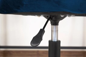AKCIA Tmavomodré kancelárske kreslo NOTO VELVET II. akosť