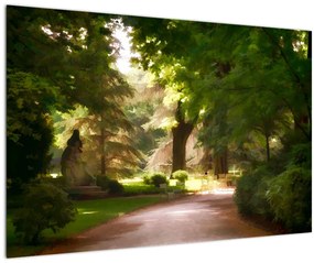 Obraz parku (90x60 cm)