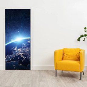 Fototapeta na dvere - Planéta Zem (95x205cm)