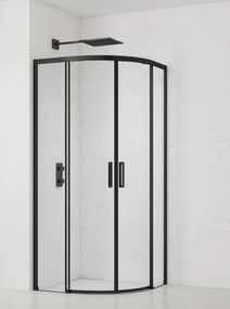 Sprchový kút štvrťkruh 80x80 cm SAT TEX BB SATTEXSBB80CT