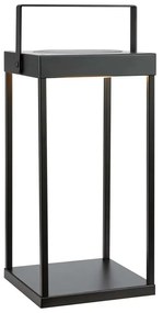 Čierny vonkajší solárny LED lampáš na USB (výška 42 cm) Pure – Markslöjd