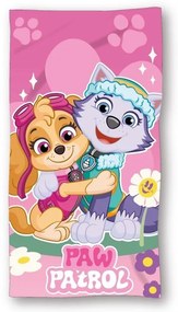 Detská osuška PAW PATROL ružová 70X140cm Setino