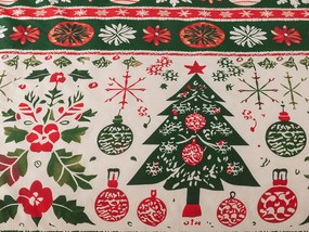 XPOSE® Francuzské bavlnené Renforcé obliečky TRADIČNÉ VIANOCE