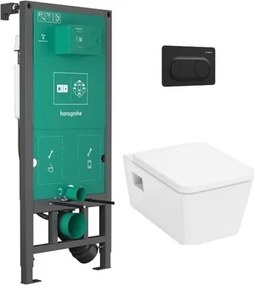 Závesný WC set Hansgrohe EluPura Original Q HGWCBAL10