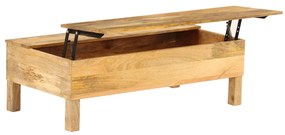Konferenčný stolík z mangovníkového dreva 110x55x35 cm