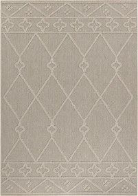 DOPREDAJ: 120x170 cm Kusový koberec Patara 4955 Beige – na ven i na doma, 120x170, béžová, chodba / predsieň, Ayyildiz