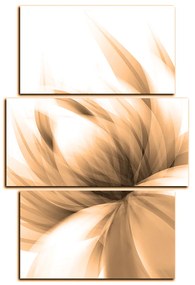 Obraz na plátne - Elegantný kvet - obdĺžnik 7147FC (105x70 cm)