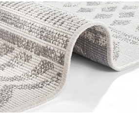 Sivo-krémový vonkajší koberec NORTHRUGS Biri, 160 x 230 cm