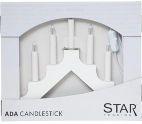 Biela svetelná dekorácia Ada – Star Trading