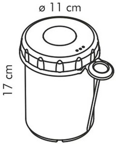 Šunkovar PRESTO s teplomerom, Tescoma
