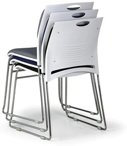 Konferenčná stolička BODA, sivá