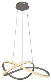 Stmievateľný LED luster na lane LED/85W/230V 3000-6500K + diaľkové ovládanie