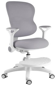 Detská rastúca stolička Neoseat JUNI 006 — látka, sivá