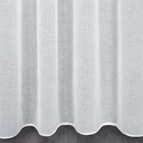 Dekorstudio Záclona ELPIDIA s riasiacou páskou 350 x 150 cm – biela