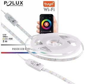 RGB LED Stmievateľný vonkajší pásik Wi-fi LED/6,5W/230V IP65 2 m Tuya