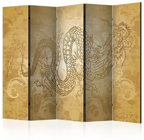 Paraván - Dragon II [Room Dividers] Veľkosť: 225x172, Verzia: Akustický