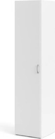 Šatní skříň Sid 40 cm bílá
