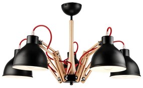 Prisadený luster MARCELLO 5xE27/60W/230V