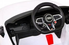 Ramiz Elektrické autíčko Audi R8 Lift biele + diaľkové ovládanie