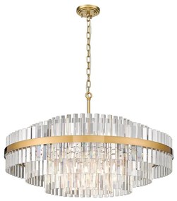 Zuma Line P0567-16A-2GAC - Luster na reťazi CONSTANTINOPLE 16xG9/28W/230V zlatá