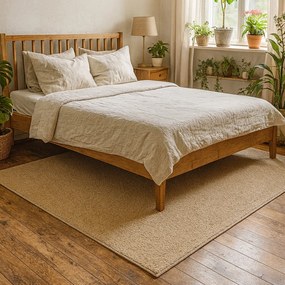 AladinWorld Expres, Kusový koberec Velur Ultra béžový, 160x200, béžová, obývacia izba