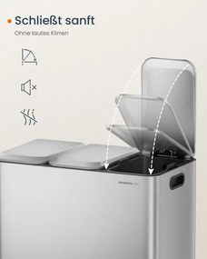 Recyklačný odpadkový kôš LTB740E45