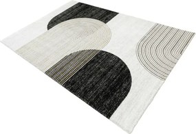 Koberec Kashmir KR235S sivý / čierny