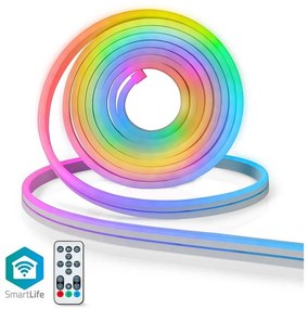 Nedis Nedis WIFILN51CRGB-LED RGB  Stmievateľný pásik SmartLife 6m 32W/230V Wi-Fi IP65+DO NE0432