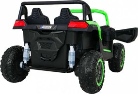 Ramiz Buggy ATV Racing pre 2 deti Zelená + pohon 4x4 + diaľkové ovládanie + pomalý štart + MP3 LED