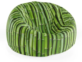 Sablio Sedací vak Cocoon Bambus - 75 x 45 x 35 cm