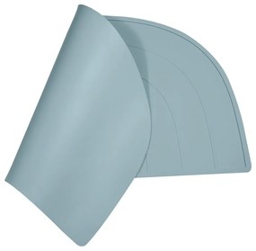 Modré silikónové prestieranie Kindsgut Rainbow, 47 x 26 cm