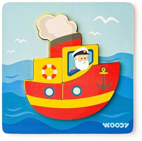 Woody Puzzle Detský čln