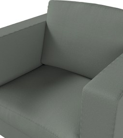 Poťah na kreslo Karlanda, krátky farba produktu zelená látka zapletaná