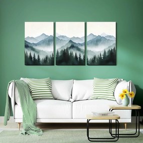 DUBLEZ | Viacdielny obraz - Horská krajina
