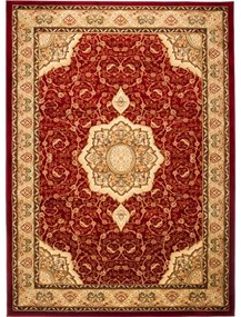 Kusový koberec klasický vzor 2 bordó 200x400cm