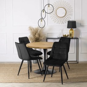 PROXIMA.store - Čalúnená jedálenská stolička RIO FARBA: sivá