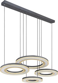 XXXLutz ZÁVESNÉ LED SVIETIDLO, 100/50/120 cm - Interiérové svietidlá - 004558407202