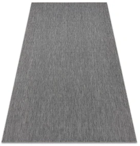 Koberec  SISAL FLAT 48663/920 antracit HLADKÝ