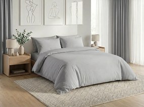 Bavlnené obliečky CALMORA svetlosivé Rozmer obliečky: 2 ks 70 x 90 cm | 200 x 220 cm