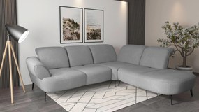 XXXLutz ROHOVÁ SEDAČKA, textil, sivá Sit & More - Sedačky - 00014401321W