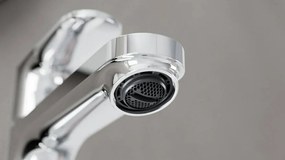 Hansgrohe Rebris S, umývadlová batéria 110 s odtokovou súpravou s tiahlom, chrómová, 72517000