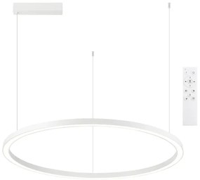 Brilagi - LED stmievateľný luster na lanku PORTOFINO LED/60W/230V pr. 80 cm biela +DO