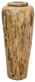 Dekoratívna váza 40x100 cm, tíkový masív